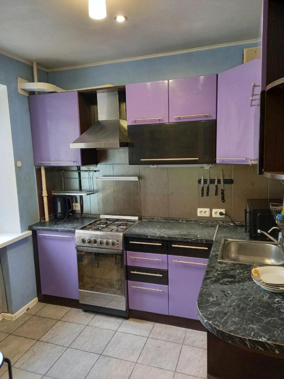 Квартира По Улице Елены Телиги 37-А Kiew Exterior foto